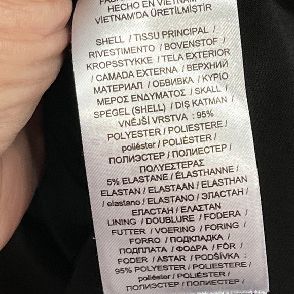 Lauren Ralph Lauren Dress Womens 8 Black Jersey Knit Maxi Sequin Clip Event Gala - Picture 6 of 10